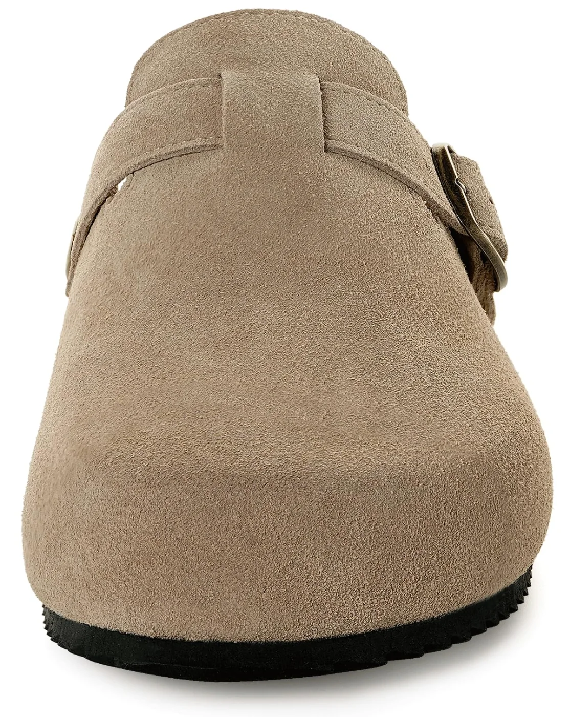 Intini Suede Cork Clog in Sand, view 3