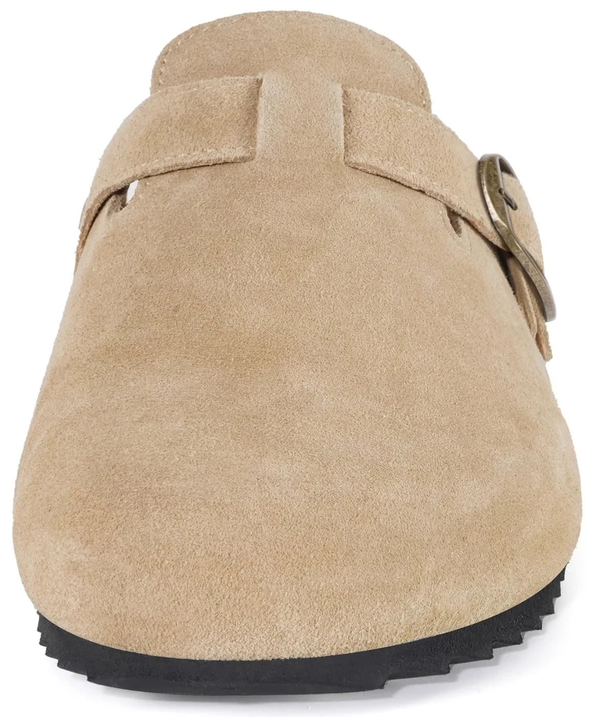 Intini Suede Cork Clog in Apricot, view 4