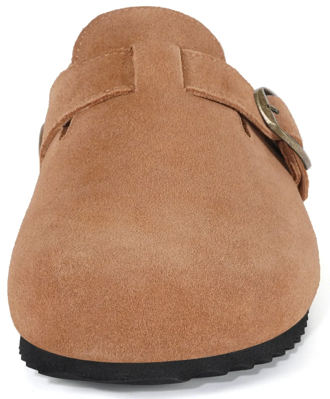 Intini Suede Cork Clog in Light Brown, view 3