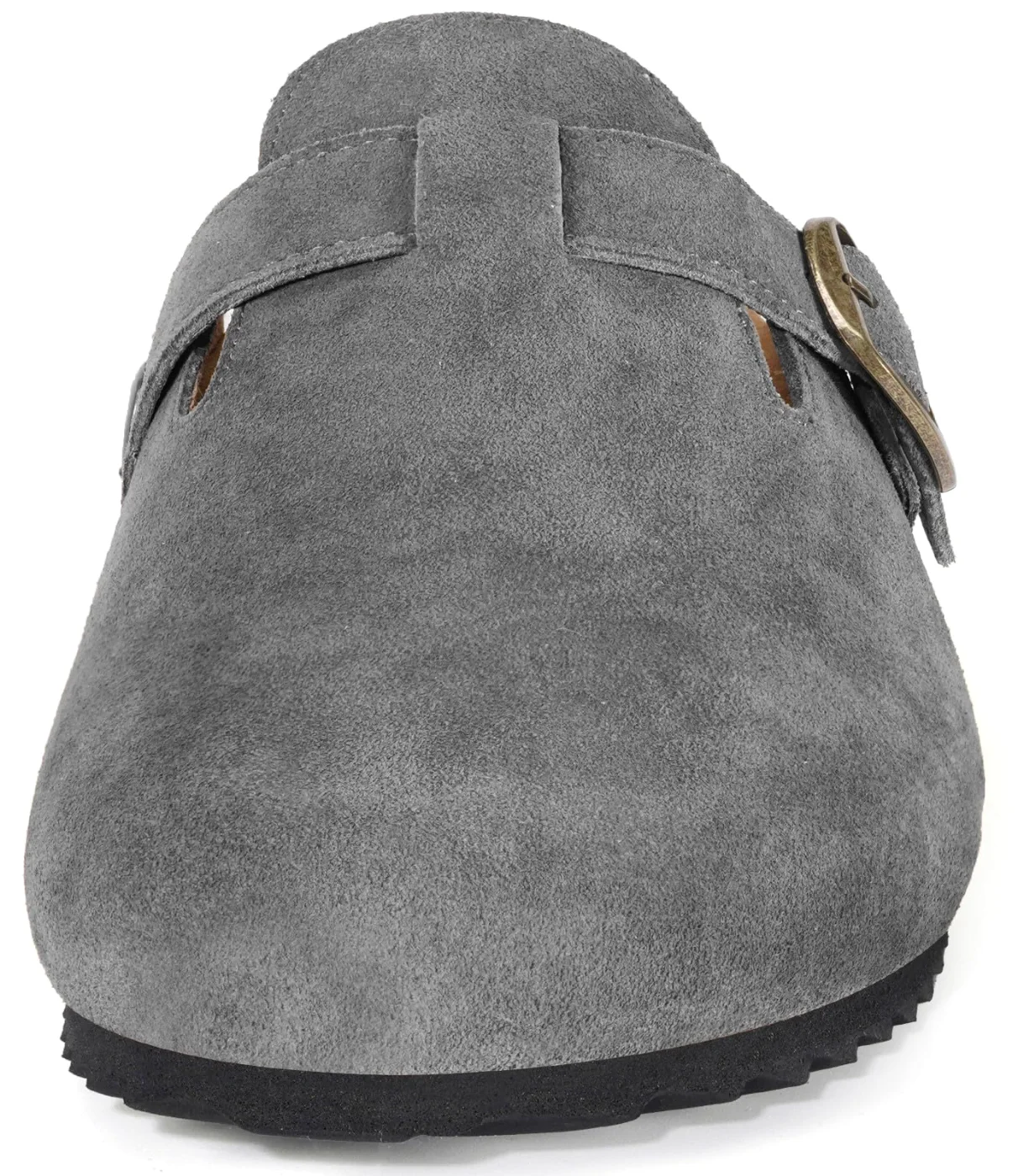 Intini Suede Cork Clog in Grey, view 3