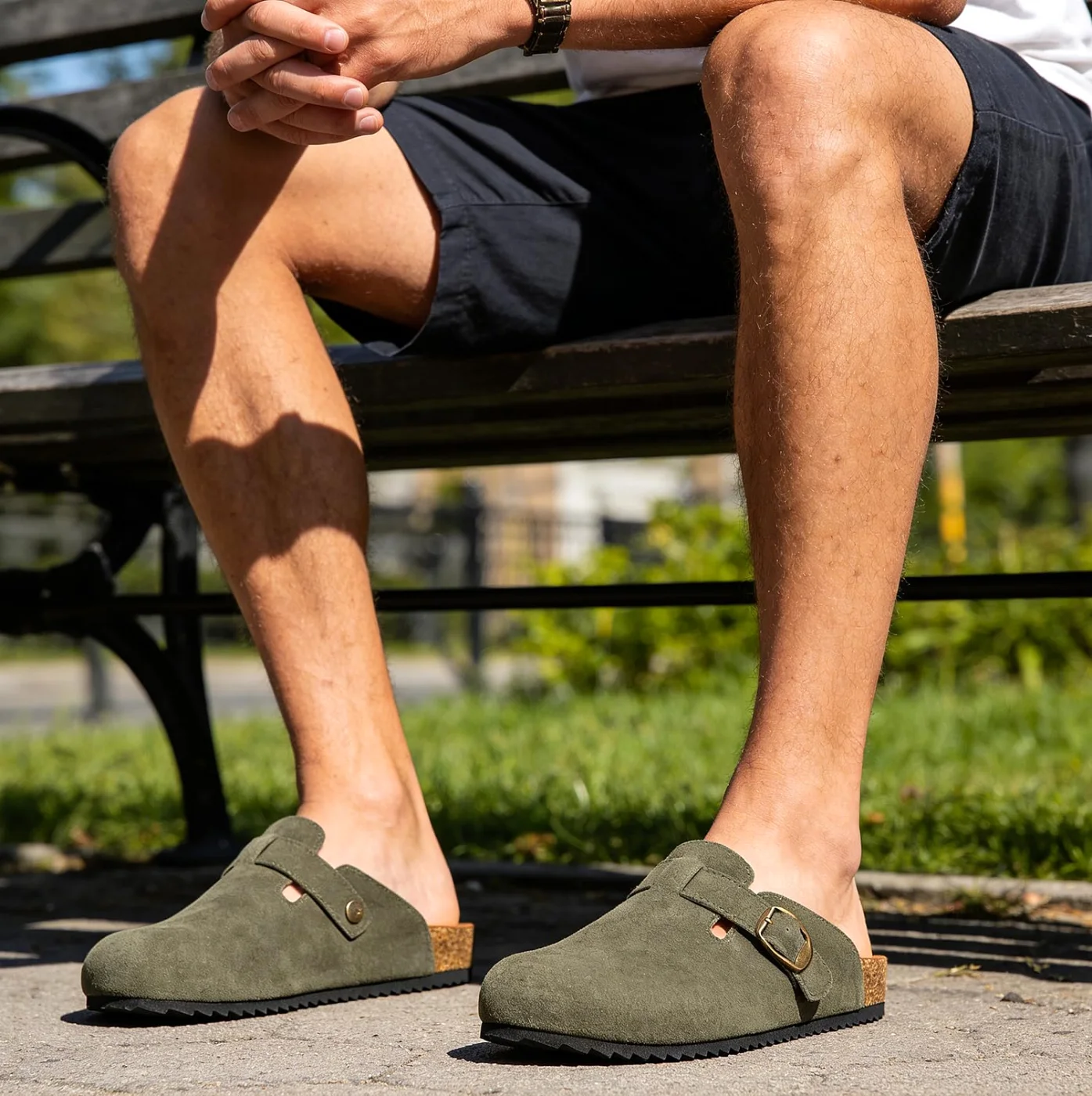 How to clean suede clogs and look after the cork