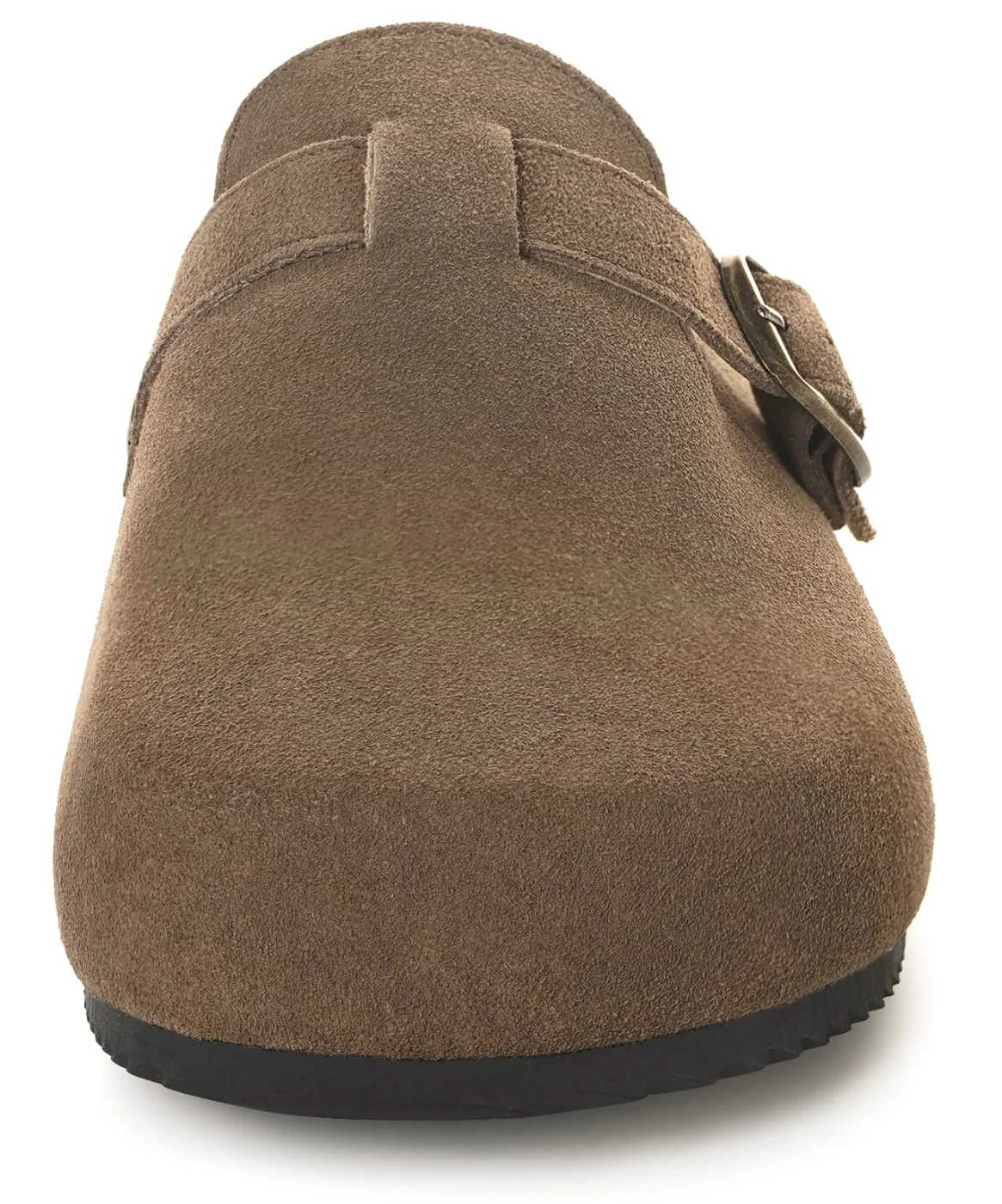 Intini Suede Cork Clog in Light Coffee, view 3
