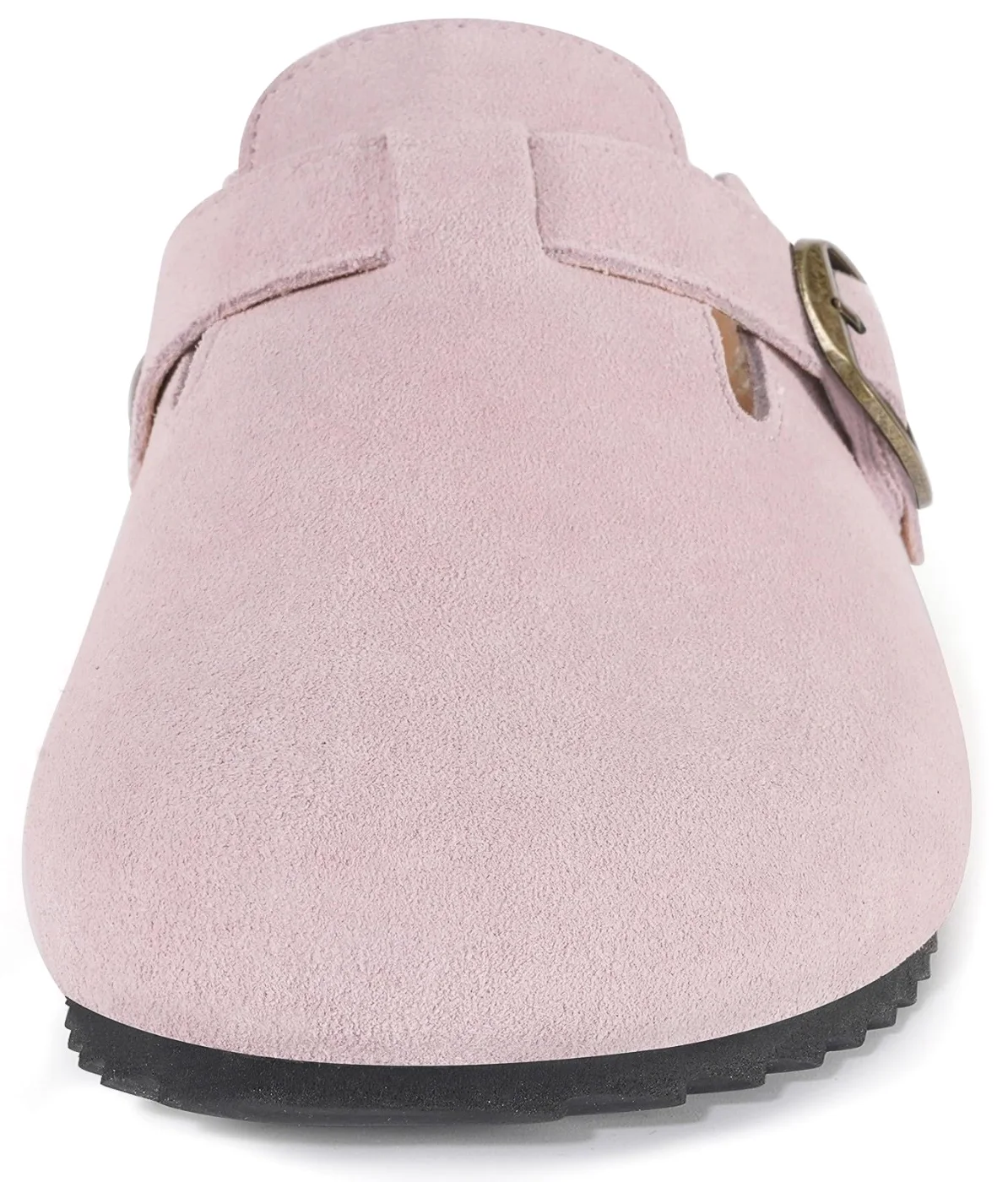 Intini Suede Cork Clog in Pink, view 3
