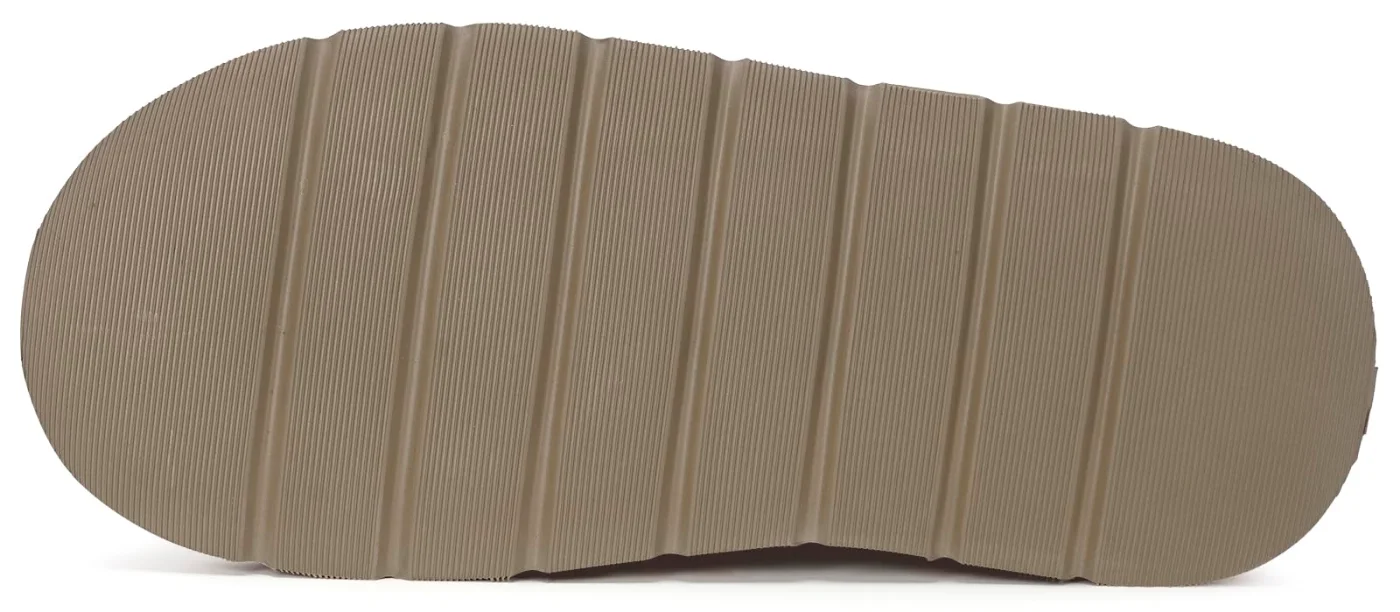 Intini Platform Mini Boot Slipper in Light Brown, view 5