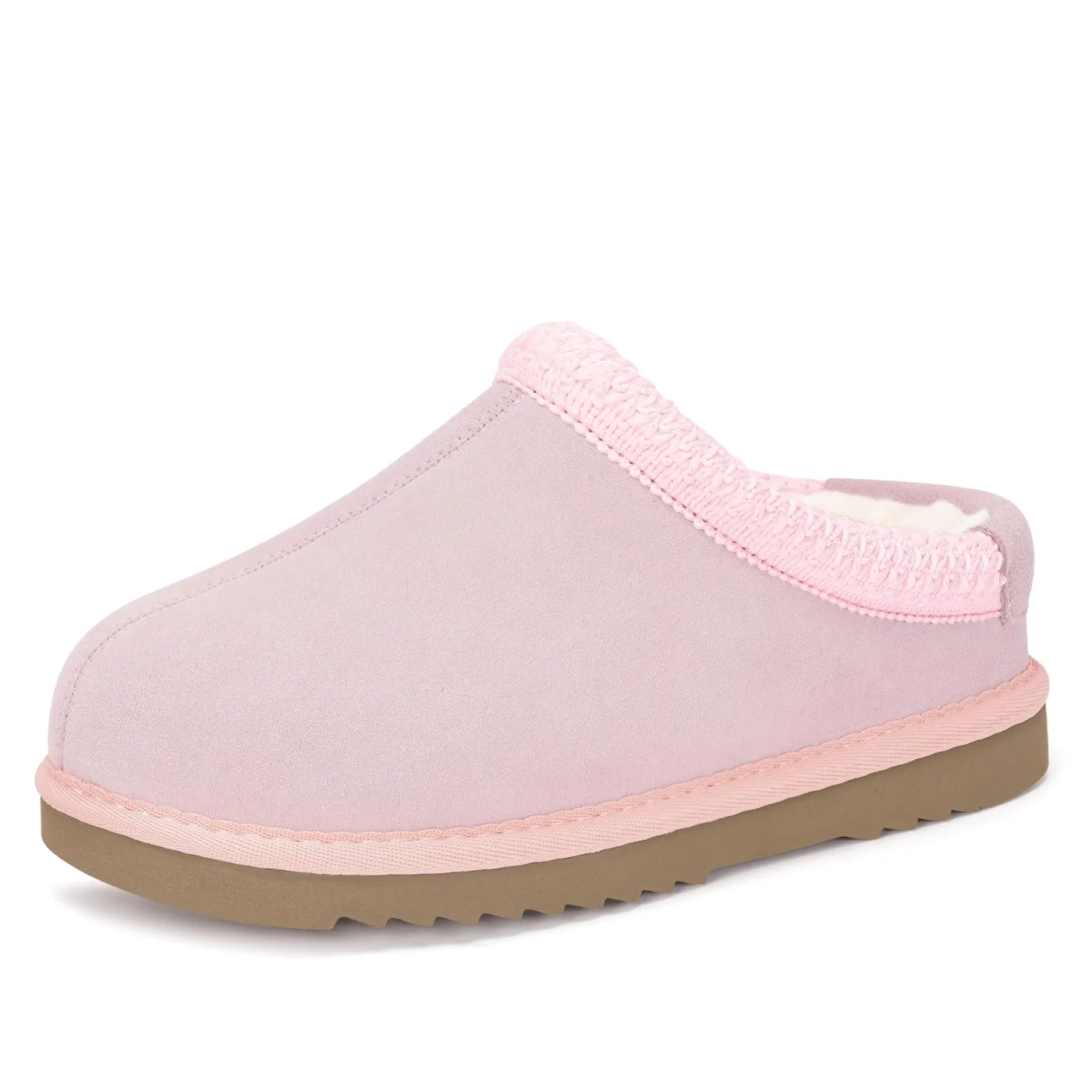 Intini Kids Fuzzy Clog Slipper in Pink